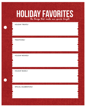 Simple Stories SN@P! Binder - Album 6x8 Inch - Hearth & Holiday 