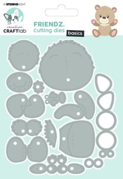 Creative Craft Lab - Studio Light - Dies - Bear Ted Basics - Stanze 