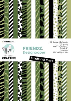 Creative Craft Lab - Studio Light - Paper Pad - Jungle Out There  - Papier Pack 