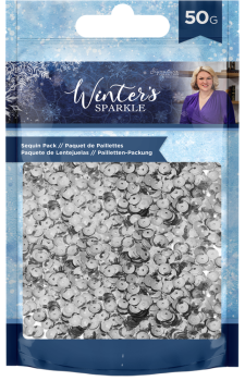 Crafters Companion - Sequin Pack - Winter's Sparkle - Pailetten