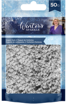 Crafters Companion - Sequin Pack -  Winter's Sparkle - Pailetten