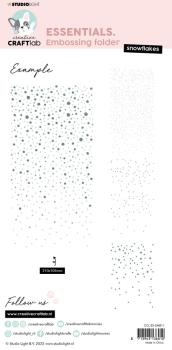 Creative Craft Lab - Studio Light - Embossingfolder - Snowflake - Prägefolder