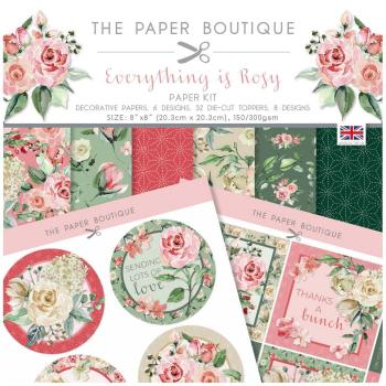 The Paper Boutique - Paper Kit - Everything Is Rosy - Die Cut Toppers - Designpapier 