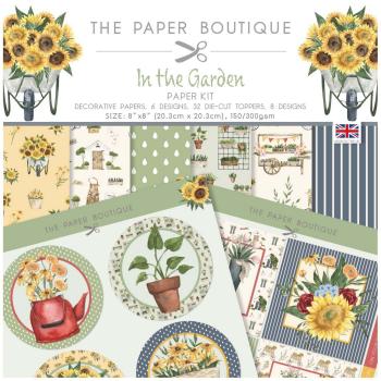 The Paper Boutique - Paper Kit - In The Garden - Die Cut Toppers - Designpapier 