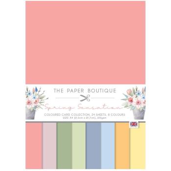 The Paper Boutique - Colour Card Collection  -  Spring Sensation - A4 - Cardstock