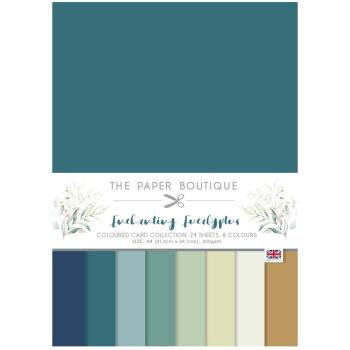 The Paper Boutique - Colour Card Collection - Enchanting Eucalyptus - A4 - Cardstock