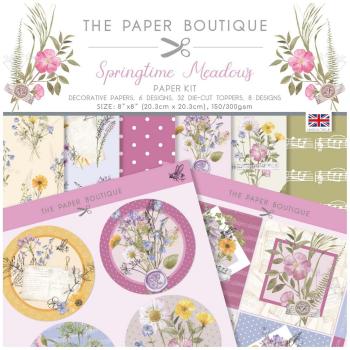 The Paper Boutique - Paper Kit - Spring Meadows - Die Cut Toppers - Designpapier 