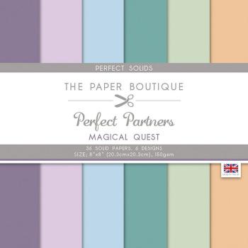 The Paper Boutique - Perfect Partners - Magical Quest - 8x8 Inch - Cardstock