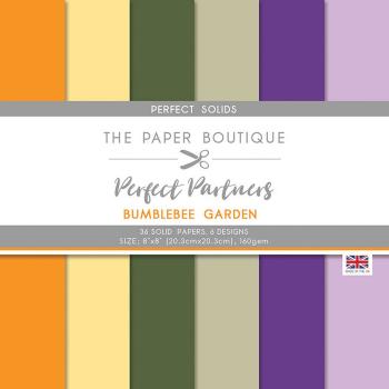 The Paper Boutique - Perfect Partners -  Bumblebee garden  - 8x8 Inch - Cardstock