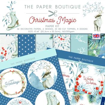The Paper Boutique - Paper Kit - Christmas magic - Die Cut Toppers - Designpapier 