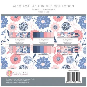 The Paper Boutique - Perfect Partners -  Ocean blossoms - 8x8 Inch - Designpapier
