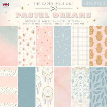 The Paper Boutique - Decorative Paper - Pastel dreams - 12x12 Inch - Paper Pad - Designpapier