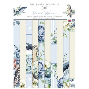 The Paper Boutique - Insert Collection - Floral waves - Designpapier 