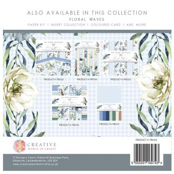 The Paper Boutique - Paper Kit - Floral waves  - Die Cut Toppers - Designpapier 