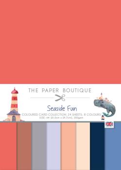 The Paper Boutique - Coloured Card - Seaside Fun - A4 - Cardstock