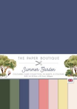 The Paper Boutique - Coloured Card - Summer Garden - A4 - Cardstock