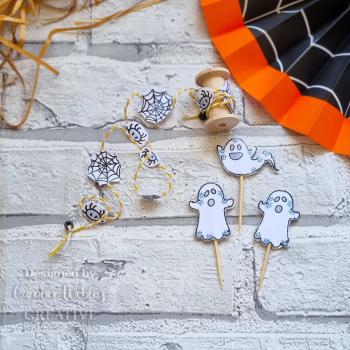 Woodware - Clear Stamps - Spider's Web  - Stempel 