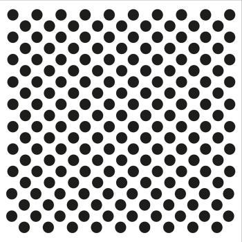 IndigoBlu "Dotty" Stencil 6x6 - Schablone