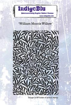 IndigoBlu "William Morris Willow" A6 Rubber Stamp