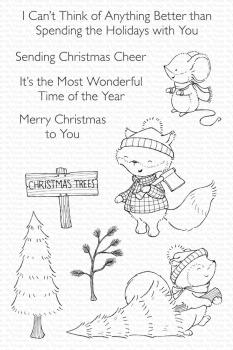 My Favorite Things Stempelset "Christmas Tree Farm" Clear Stamp Set
