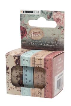 Studio Light - Washi Tape -  Vintage Rulers 