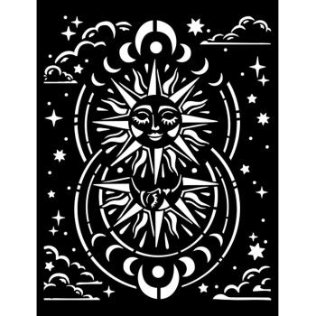 Stamperia Schablone - Stencil "Cosmos Infinity Sun"