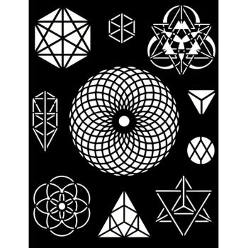 Stamperia Schablone - Stencil "Cosmos Infinity Symbols"