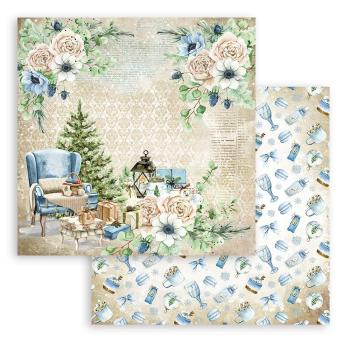 Stamperia "Romantic Cozy Winter" 12x12" Paper Pack - Cardstock