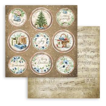 Stamperia "Romantic Cozy Winter" 6x6" Paper Pack - Cardstock