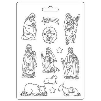 Stamperia - Soft Mould - "Bethlehem" - Gießform
