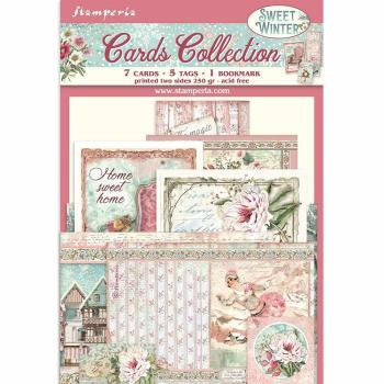 Stamperia - Cards Collection - " Sweet Winter " - Tags - Die Cuts