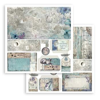 Stamperia - Pop Up Kit - " Cosmos Infinity " 12x12" Paper Pack - Cardstock