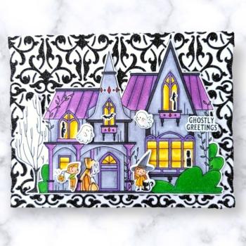 LDRS-Creative - Clear Stamps - Haunted Mansion  - Stempel