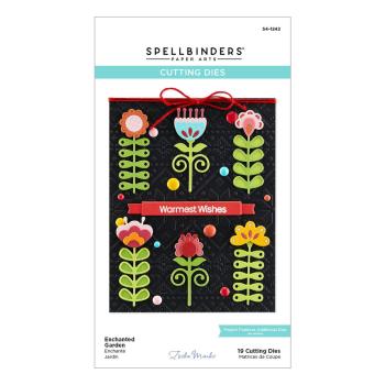 Spellbinders Dies "Enchanted Garden " Stanzschablonen