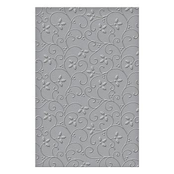 Spellbinders - Embossingfolder - "Holly Flourish Detailed" - Prägefolder