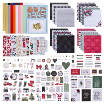 Spellbinders - Christmas Kit - "Santa Lane" - Bundle - Weihnachts-Set