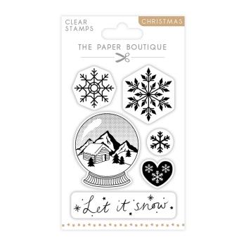 The Paper Boutique - Clear Stamp - " Let it snow" - Stempel