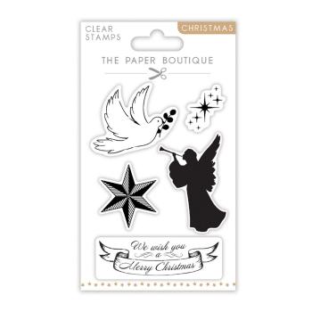 The Paper Boutique - Clear Stamp - " Angels" - Stempel