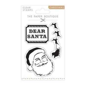 The Paper Boutique - Clear Stamp - " Santa Claus" - Stempel