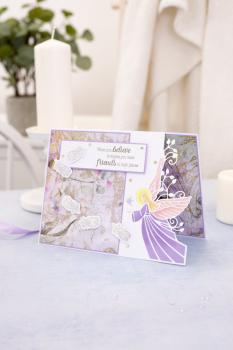 Crafters Companion - Stamp & Dies -Ethereal Angels - Stempel & Stanze 