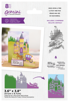 Gemini - Stamp & Dies -  Zig Zag Scene Builder - Once Upon a Time  - Stempel & Stanze 