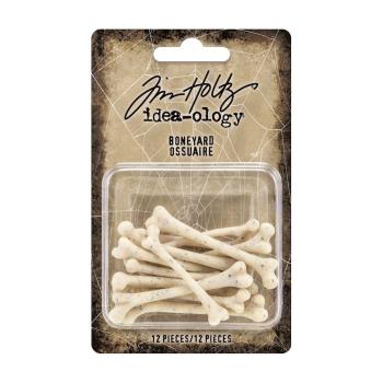 Tim Holtz - Idea Ology " Halloween Boneyard" - gruselige Knochen