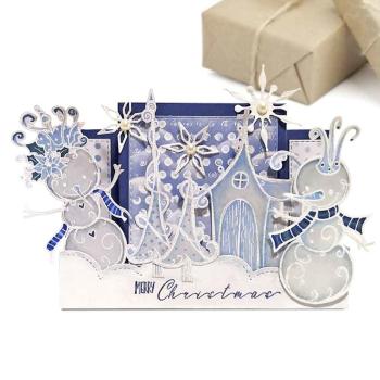 Polkadoodles  -Stempel - " Winter Kingdom Snowmen  " - Clear Stamp-Set