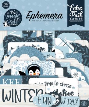 Echo Park - Ephemera - "The Magic Of Winter" - Stanzteile