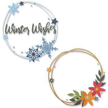 Sizzix Thinlits Craft Die-Set -  Winter Wreath 