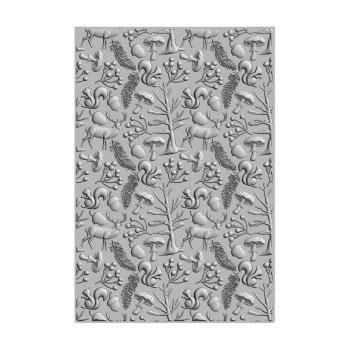 Sizzix 3D Embossing Folder Winter Woodland - 3D Prägefolder