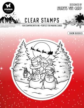 Studio Light - Clear Stamps - "Snow Buddies " - Stempel 