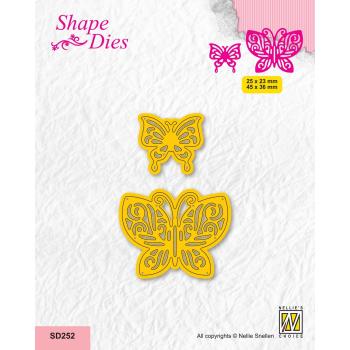 Nellie Snellen - Shape Dies - " Butterflies-2 " - Stanze