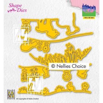Nellie Snellen - Shape Dies - " Set-Up Spring Scene " - Stanze