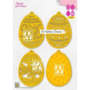 Nellie Snellen - Shape Dies - " Easter Eggs " - Stanze